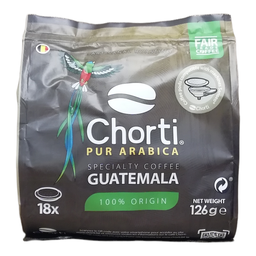 Café Chorti 18 dosettes (Guatemala) 126 gr