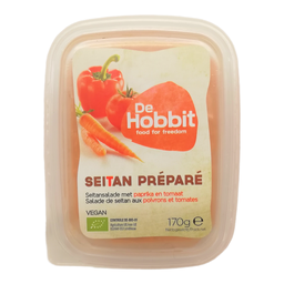 Seitan préparé aux poivrons et tomates DLC 29/09