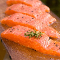 Pavé de saumon frais 1pce +/-160-170gr